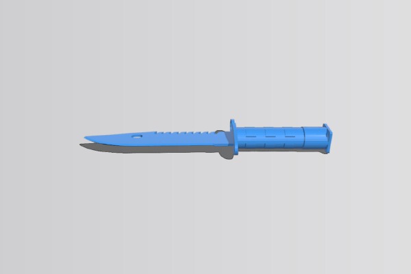 Bayoneta M9 | 3d print model