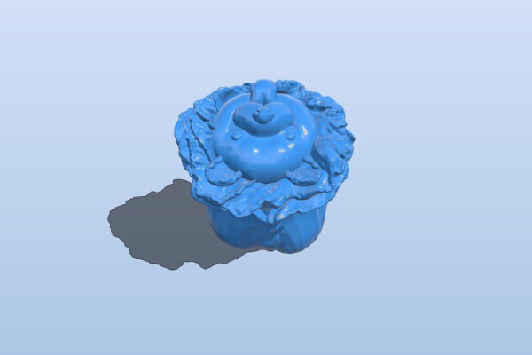Vegetable dog Chinese cabbage dog miniature | 3d print model