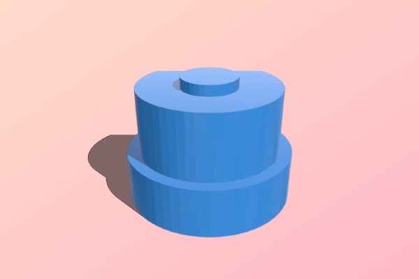 Scion tC Replacement Key Buttons | 3d print model