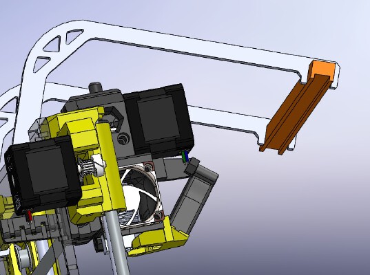 Prusa MK3 LED Mount V2 | 3d print model