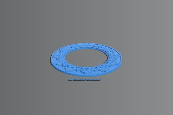 Mirror frame pattern | 3d print model