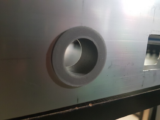 R-CNC - Cable grommet 30mm screwed | 3d print model