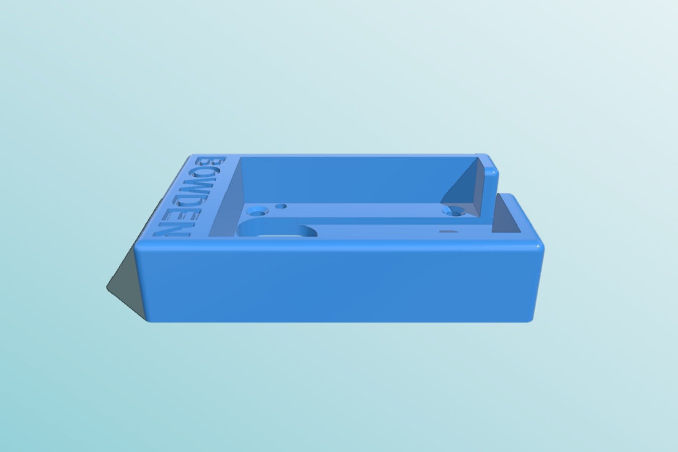 Bowden stepper mounting bracket