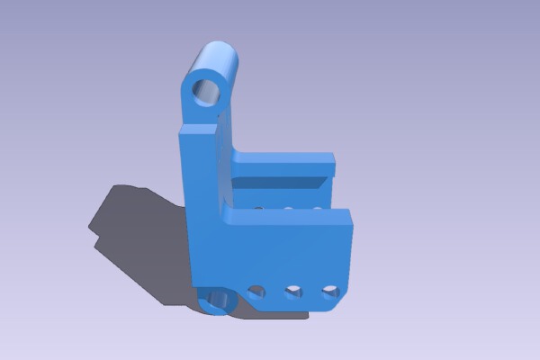 Runcam Split mount for Armattan Chameleon | 3d print model