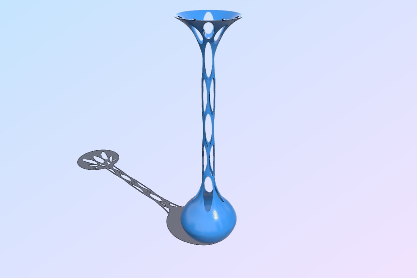 Delicate vase