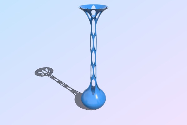 Delicate vase | 3d print model