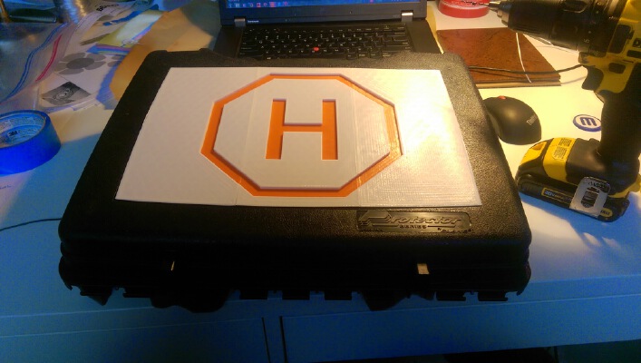Landing Pad for Quadcopter | 3d print model