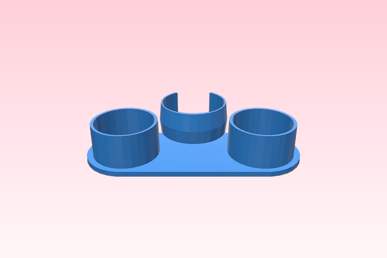 Vacuum accessories holder for Vax - OpenSCAD Parametricish
