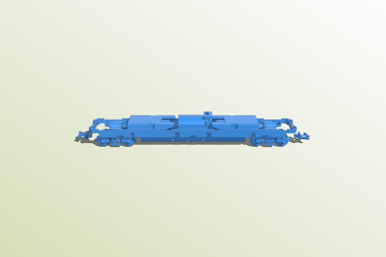 Tomytec TM-18 N scale chassis