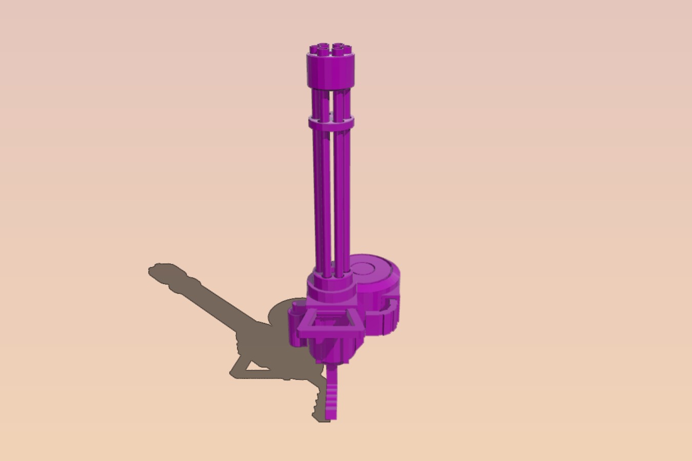 minigun _ gattling gun for gundams 1_144 hg