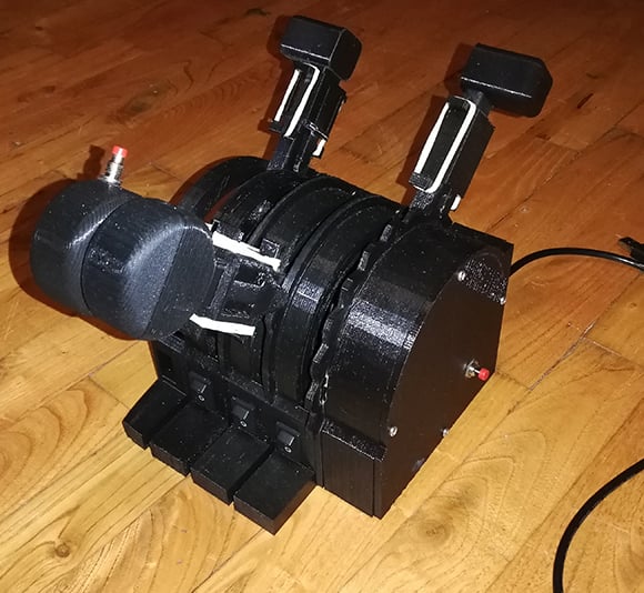 Flight Simulator Throttle Quadrant