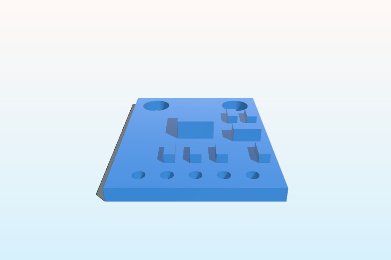 GY-61 ADXL335 Accelerometer Analogue Board Model (DON'T PRINT!)