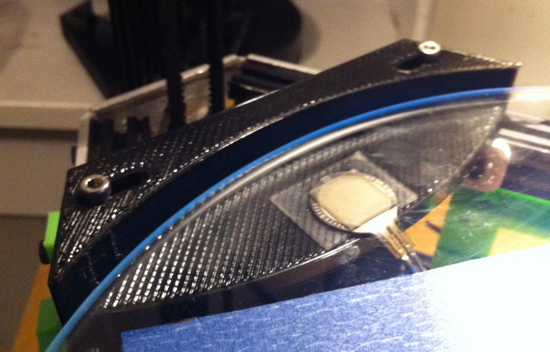 parametric bed mounts for delta printer