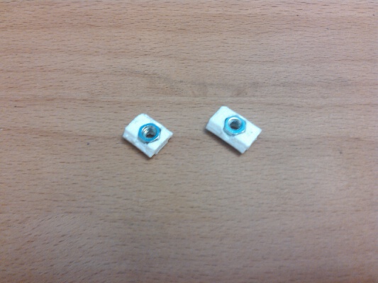 T-nuts for kossel-mini 2020 | 3d print model