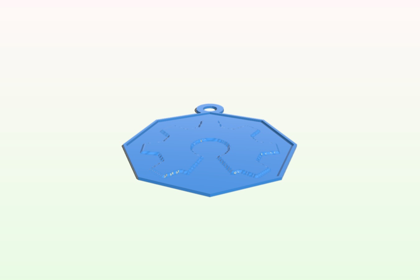 [With polygonal frame] Customizable Lithophane