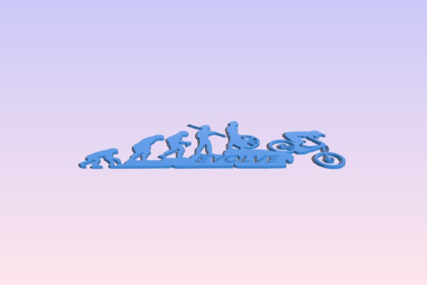 MTB evolution | 3d print model