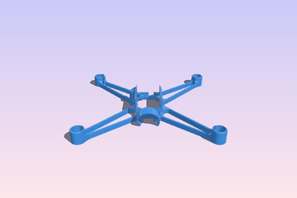 Hubsan X4 frame | 3d print model