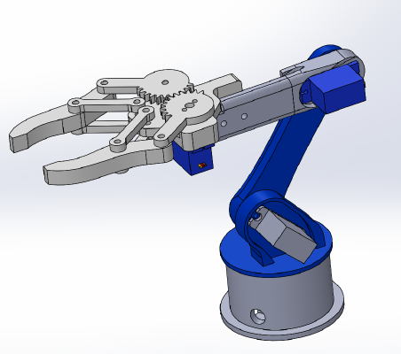 Robot Arm (Arduino controlled) | 3d print model