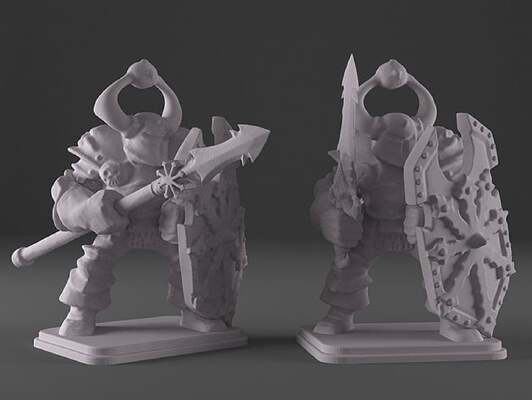 HeroQuest - Chaos Doom Guards | 3d print model