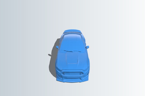 Shelby GT350R Pinewood Derby Car | 3d print model