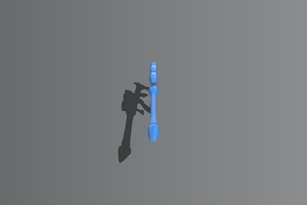 ranger rifle - space elf gubbins | 3d print model