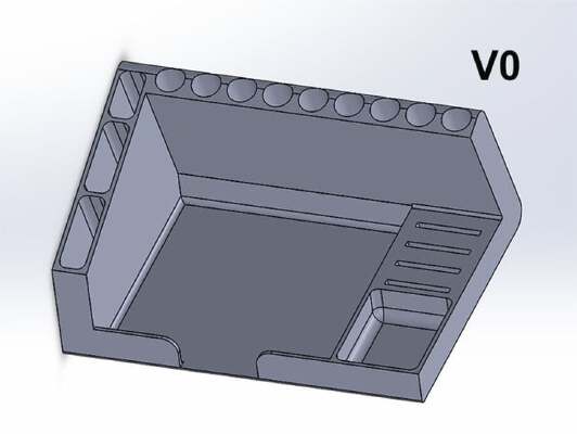 Desktop Organizer - Pencil Holder | 3d print model