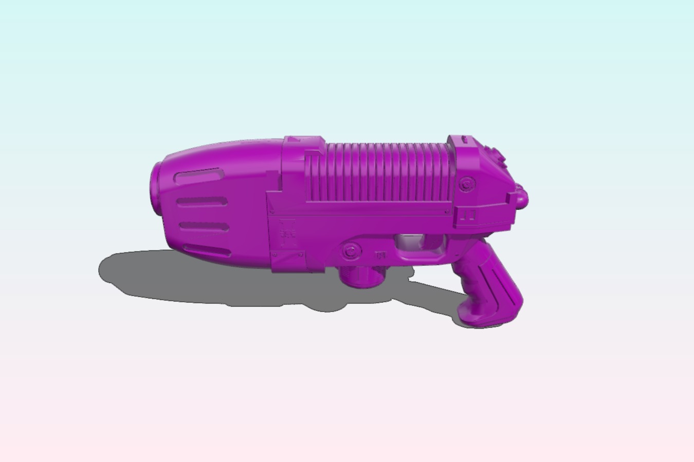 plasma pistol - cosplay scale - detailed
