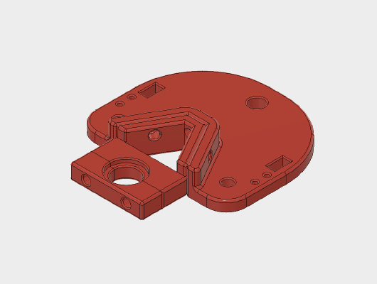 3 Wheel Tarantula X Carriage | 3d print model