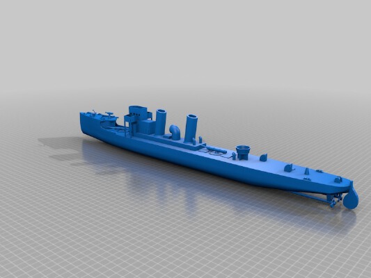 V108 - German torpedo boat | 3d print model