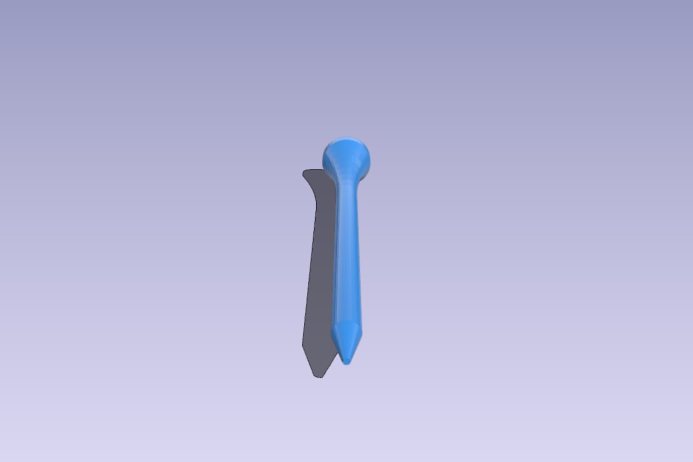 Naked Lady Golf Tee