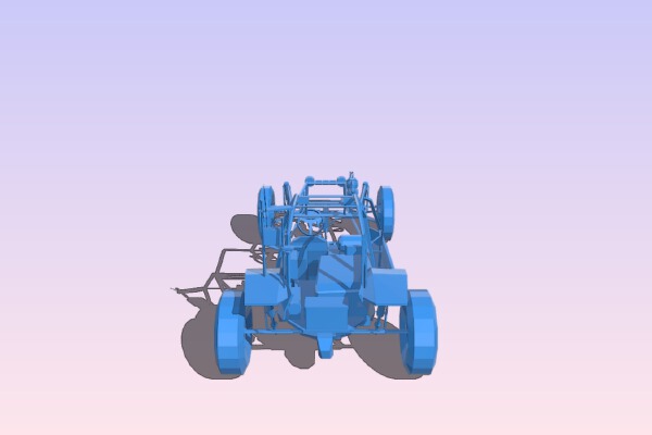Half Life - Scout Car (Buggy) | 3d print model