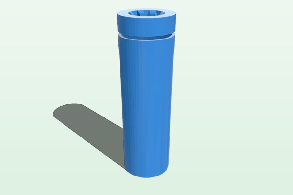 Nerf Barrel Extension with surface details | 3d print model