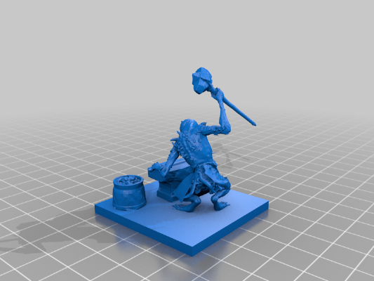 Hewg, The Smithing Master | 3d print model