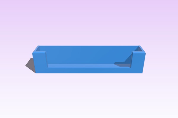 Toshiba Fire TV Remote Holder_Wall Mount | 3d print model