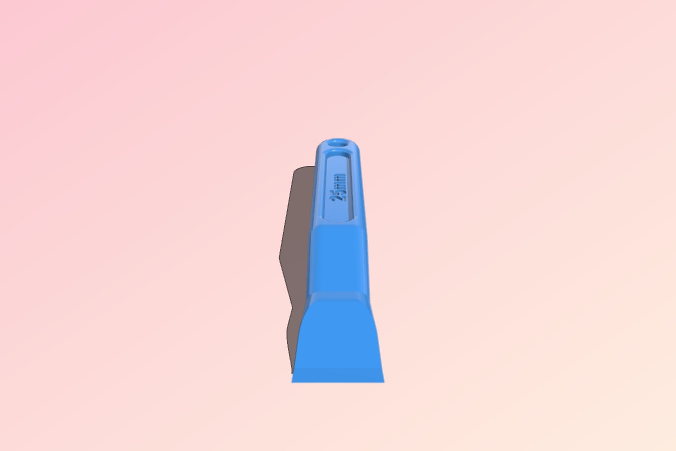 PLASTIC SCRAPER 25MM