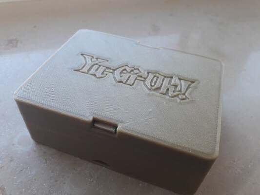 Yu-Gi-Oh cards case | 3d print model