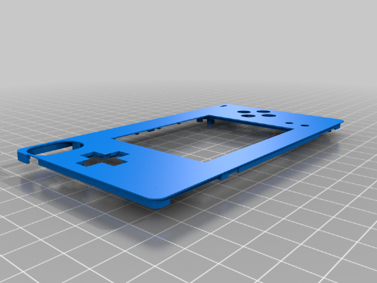 DS Lite Macro 4 button with speaker | 3d print model