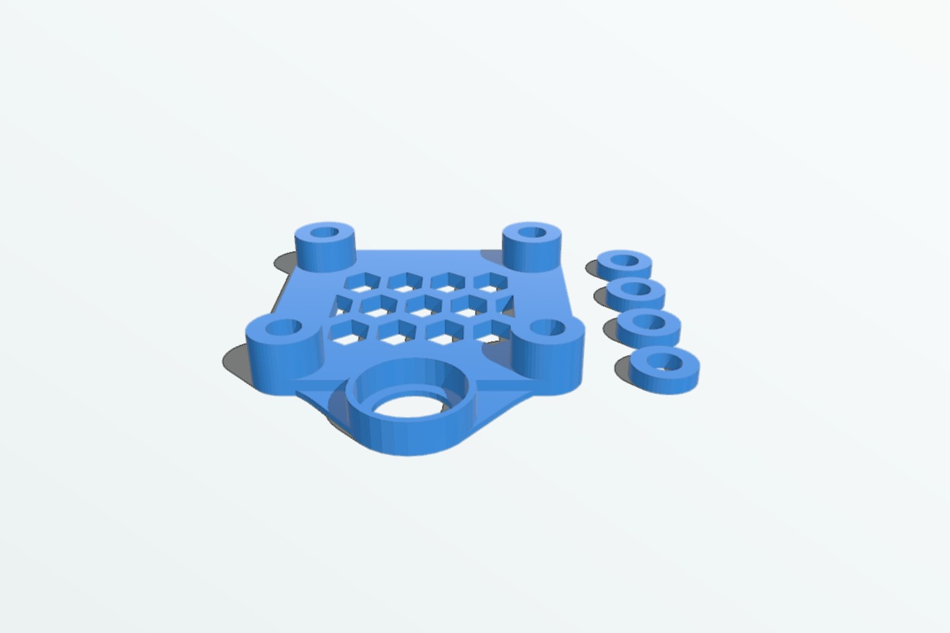FC soft mount & buzzer mount (TPU)