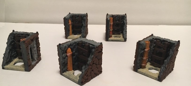 Stackable Tabletop Sewer Tunnel Tiles | 3d print model