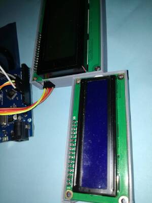 lcd 1602a and 2004a case | 3d print model