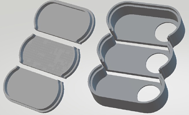 Modular Amazon Dash Button Case | 3d print model
