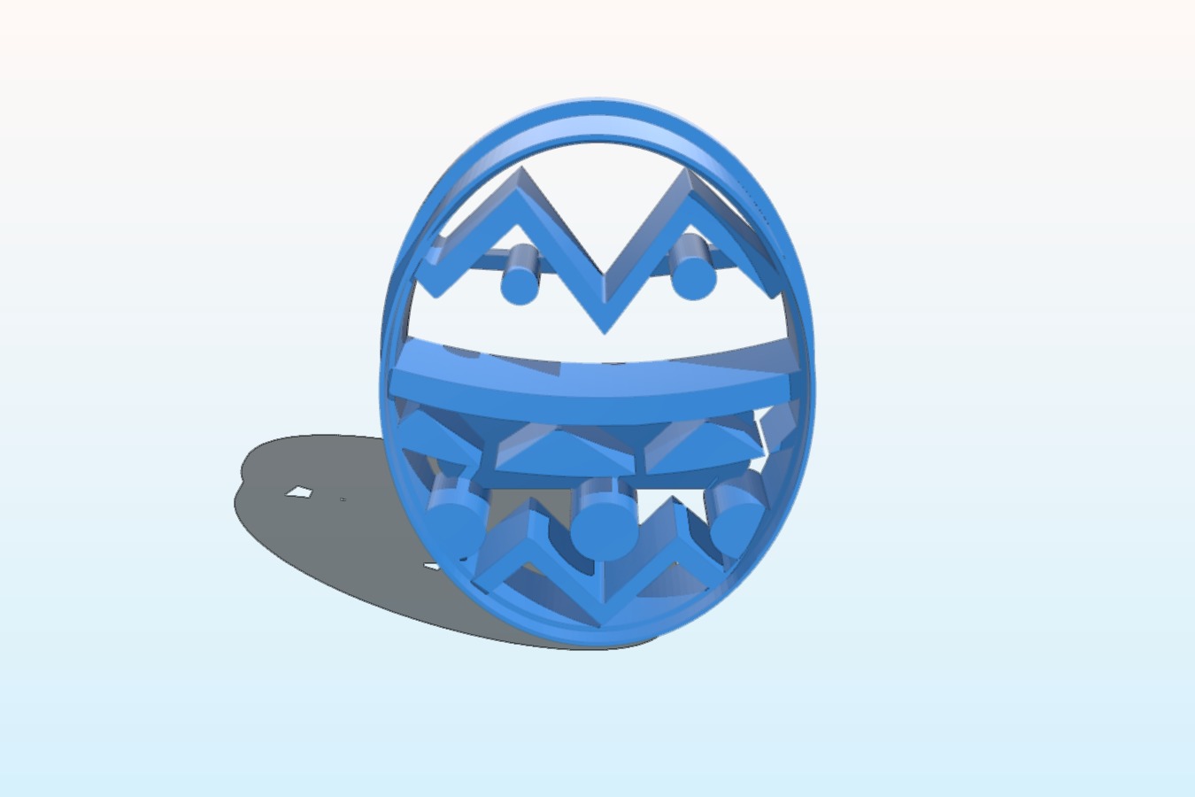 Easter Egg Cookie Cutter