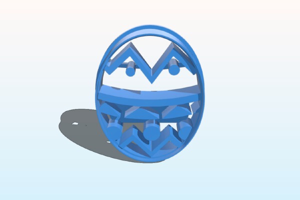 Easter Egg Cookie Cutter | 3d print model
