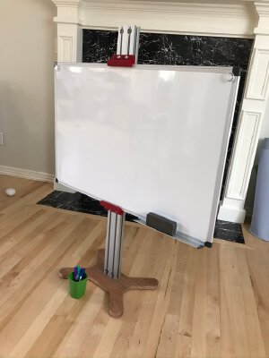 Whiteboard Stand Assembly (CNC and 3DP) | 3d print model