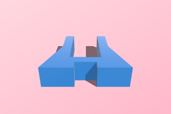 Universal stand for portable HDD, calculator.. | 3d print model