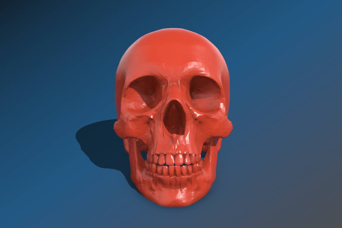 skull | 3d print model