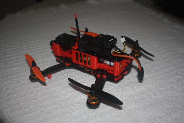 ZMR250 FPV End Panel and TX Shelf | 3d print model