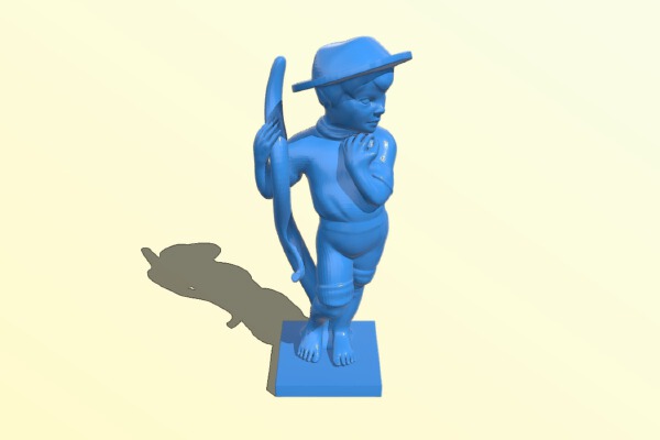 Country boy | 3d print model