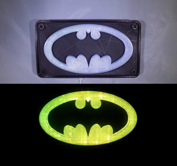 BATMAN LED Light_Nightlight | 3d print model