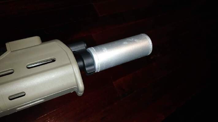 Universal length suppressor (gel blaster) tips - 14mm CCW mount | 3d print model